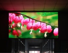 河北宁晋宁纺集团室内LED显示屏