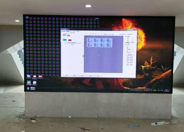 石家庄铁路学院LED显示屏制作案例
